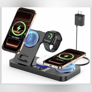 6-in-1 Wireless Charging Station - NEW